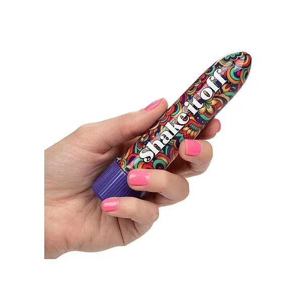 Shake It Off Mini Vibrator - Meerkleurig van het merk Naughty Bits - Klassieke Vibrators - online kopen bij Masculum.nl. De discrete online seks-toys en erotisch heren ondergoed winkel voor gay & hetero mannen.