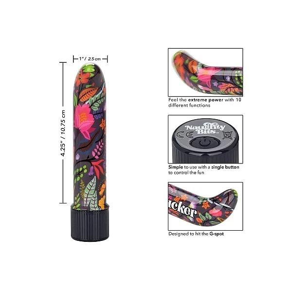 LilFucker Mini G-Spot Vibrator - Meerkleurig van het merk Naughty Bits - Prostaat Vibrators - online bestellen bij Masculum.nl. De discrete online seks-toys en erotisch heren ondergoed winkel voor gay & hetero mannen.