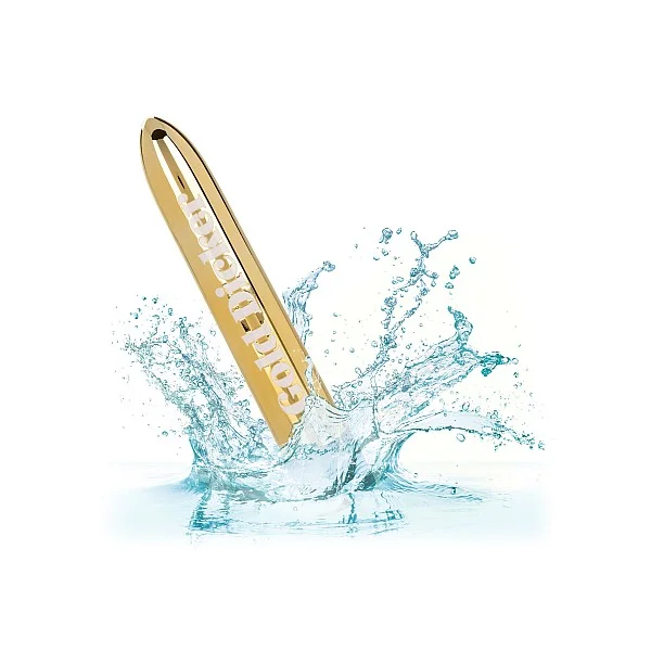 Gold Dicker Personal - Goud van het merk Naughty Bits - Klassieke Vibrators - online bestellen bij Masculum.nl. De discrete online seks-toys en erotisch heren ondergoed winkel voor gay & hetero mannen.