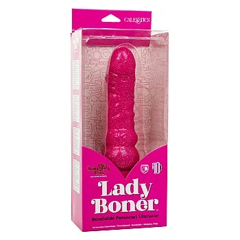 Lady Boner Bendable Vibrator - Roze