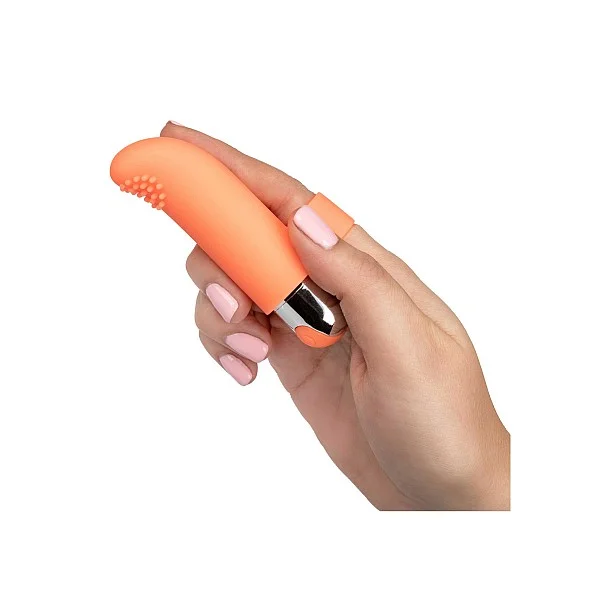 Rechargeable Finger Tickler - Oranje van het merk Intimate Play - Vinger Vibrators - online bestellen bij Masculum.nl. De discrete online seks-toys en erotisch heren ondergoed winkel voor gay & hetero mannen.