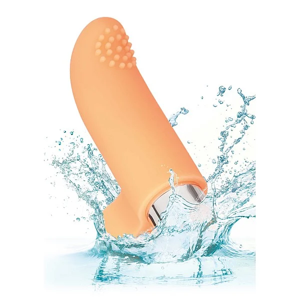 Rechargeable Finger Tickler - Oranje van het merk Intimate Play - Vinger Vibrators - online bestellen bij Masculum.nl. De discrete online seks-toys en erotisch heren ondergoed winkel voor gay & hetero mannen.