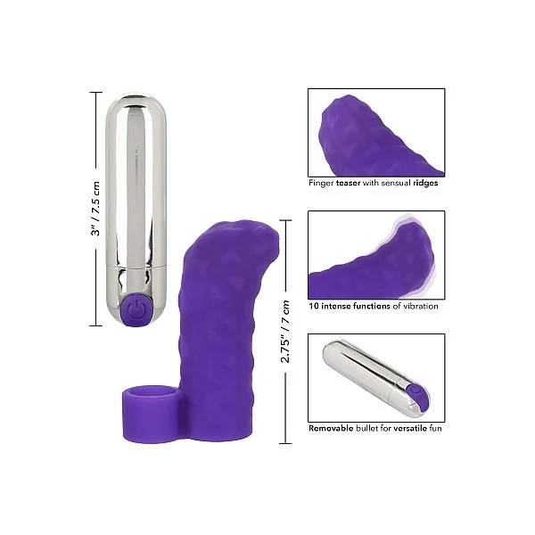 Rechargeable Finger Teaser - Paars van het merk Intimate Play - Vinger Vibrators - online bestellen bij Masculum.nl. De discrete online seks-toys en erotisch heren ondergoed winkel voor gay & hetero mannen.
