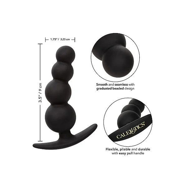 Boundless Beaded Plug - Zwart van het merk Boundless - Anale Kralen - online bestellen bij Masculum.nl. De discrete online seks-toys en erotisch heren ondergoed winkel voor gay & hetero mannen.