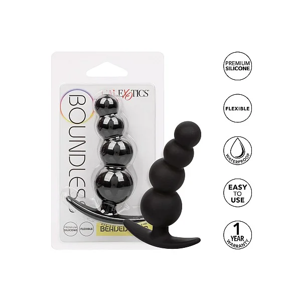 Boundless Beaded Plug - Zwart van het merk Boundless - Anale Kralen - online bestellen bij Masculum.nl. De discrete online seks-toys en erotisch heren ondergoed winkel voor gay & hetero mannen.