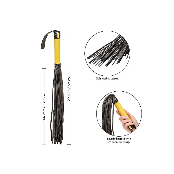 Boundless Flogger - Zwart van het merk Boundless - Paddles - online bestellen bij Masculum.nl. De discrete online seks-toys en erotisch heren ondergoed winkel voor gay & hetero mannen.