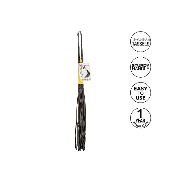Boundless Flogger - Zwart van het merk Boundless - Paddles - online bestellen bij Masculum.nl. De discrete online seks-toys en erotisch heren ondergoed winkel voor gay & hetero mannen.