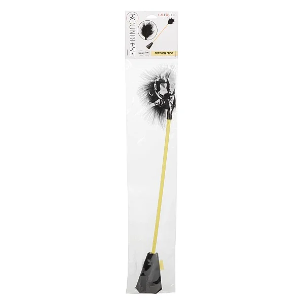 Boundless Feather Crop - Zwart van het merk Boundless - Paddles - online bestellen bij Masculum.nl. De discrete online seks-toys en erotisch heren ondergoed winkel voor gay & hetero mannen.