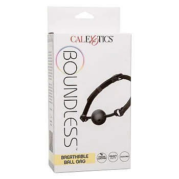 Boundless Breathable Ball Gag - Zwart