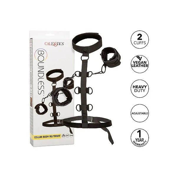 Boundless Collar Restraint - Zwart van het merk Boundless - Bondage Sets - online bestellen bij Masculum.nl. De discrete online seks-toys en erotisch heren ondergoed winkel voor gay & hetero mannen.
