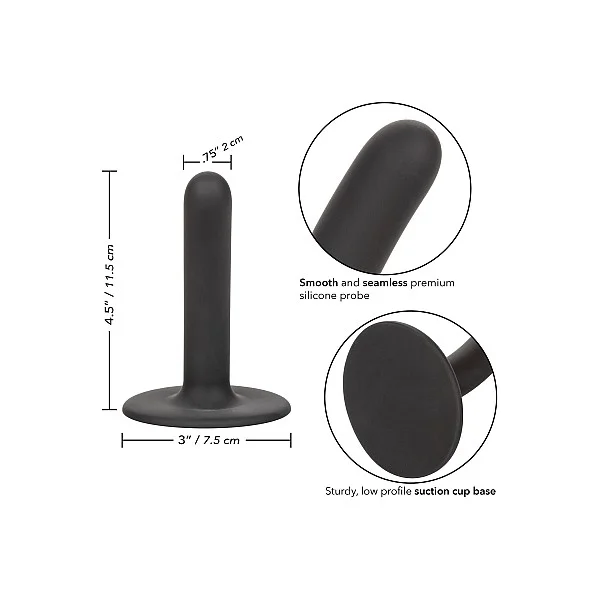 Boundless 4.5/11.5cm Slim - Zwart van het merk Boundless - Dildo's - online bestellen bij Masculum.nl. De discrete online seks-toys en erotisch heren ondergoed winkel voor gay & hetero mannen.