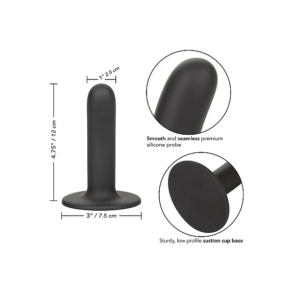 Boundless 4.75/12cm Smooth - Zwart van het merk Boundless - Dildo's - online bestellen bij Masculum.nl. De discrete online seks-toys en erotisch heren ondergoed winkel voor gay & hetero mannen.