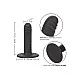 Boundless 4.75/12cm Ridged - Zwart van het merk Boundless - Dildo's - online kopen bij Masculum.nl. De discrete online seks-toys en erotisch heren ondergoed winkel voor gay & hetero mannen.