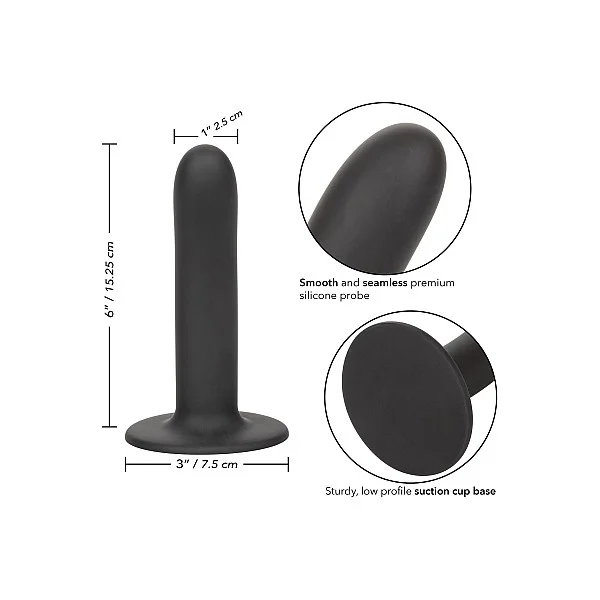 Boundless 6/15.25cm Smooth - Zwart van het merk Boundless - Dildo's - online kopen bij Masculum.nl. De discrete online seks-toys en erotisch heren ondergoed winkel voor gay & hetero mannen.