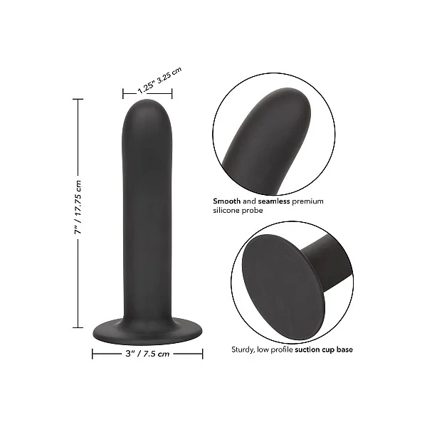 Boundless 7/17.75cm Smooth - Zwart van het merk Boundless - Dildo's - online bestellen bij Masculum.nl. De discrete online seks-toys en erotisch heren ondergoed winkel voor gay & hetero mannen.