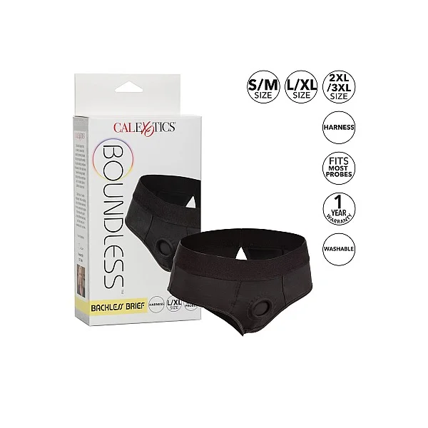 Boundless Backless Brief - Zwart van het merk Boundless -  - online kopen bij Masculum.nl. De discrete online seks-toys en erotisch heren ondergoed winkel voor gay & hetero mannen.