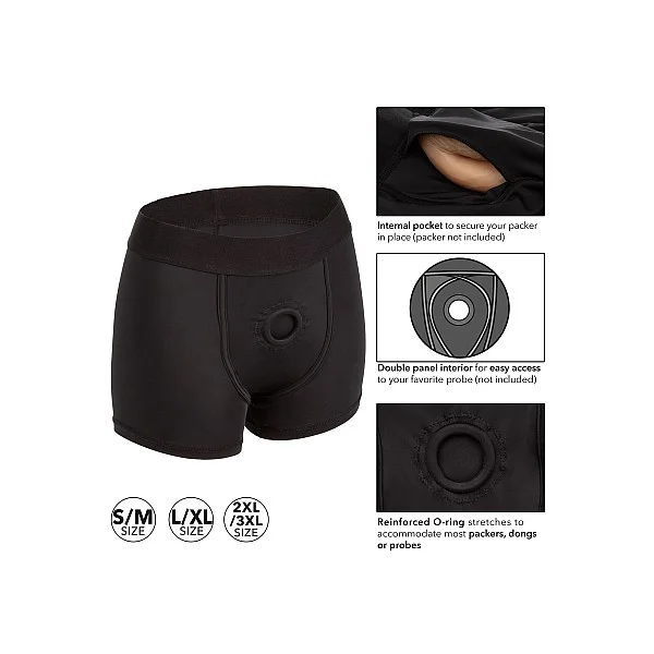 Boundless Boxer Brief - Zwart van het merk Boundless -  - online bestellen bij Masculum.nl. De discrete online seks-toys en erotisch heren ondergoed winkel voor gay & hetero mannen.