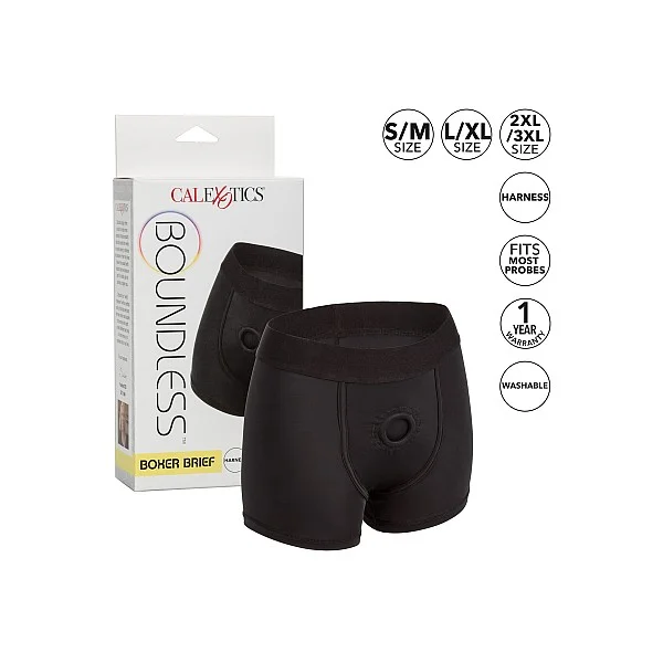 Boundless Boxer Brief - Zwart van het merk Boundless -  - online bestellen bij Masculum.nl. De discrete online seks-toys en erotisch heren ondergoed winkel voor gay & hetero mannen.