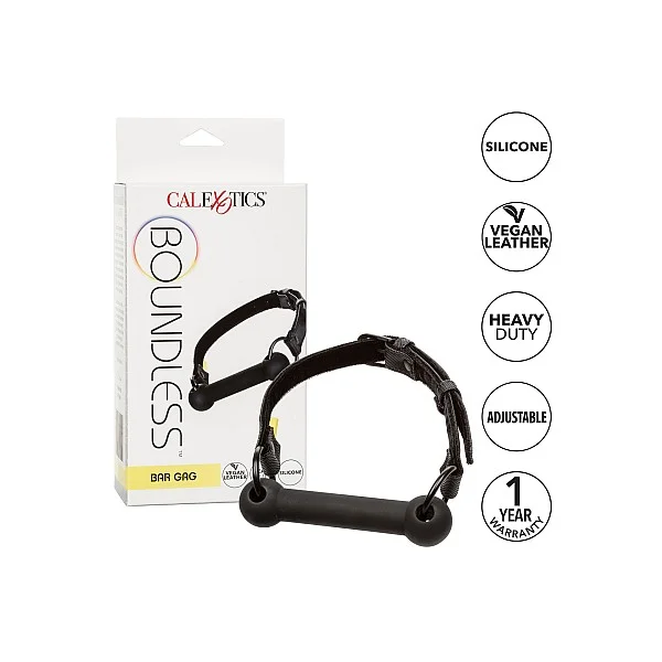Boundless Bar Gag - Zwart van het merk Boundless - Ball Gags - online bestellen bij Masculum.nl. De discrete online seks-toys en erotisch heren ondergoed winkel voor gay & hetero mannen.
