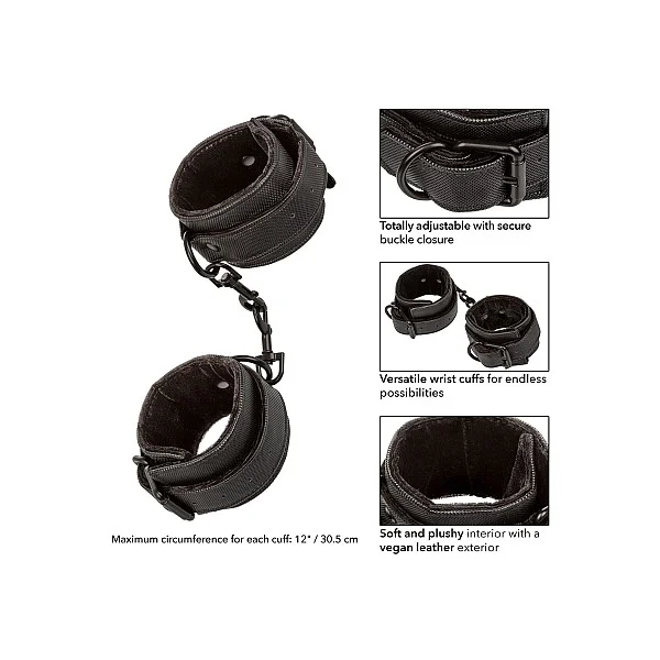 Boundless Wrist Cuffs - Zwart van het merk Boundless - Boeien - online bestellen bij Masculum.nl. De discrete online seks-toys en erotisch heren ondergoed winkel voor gay & hetero mannen.