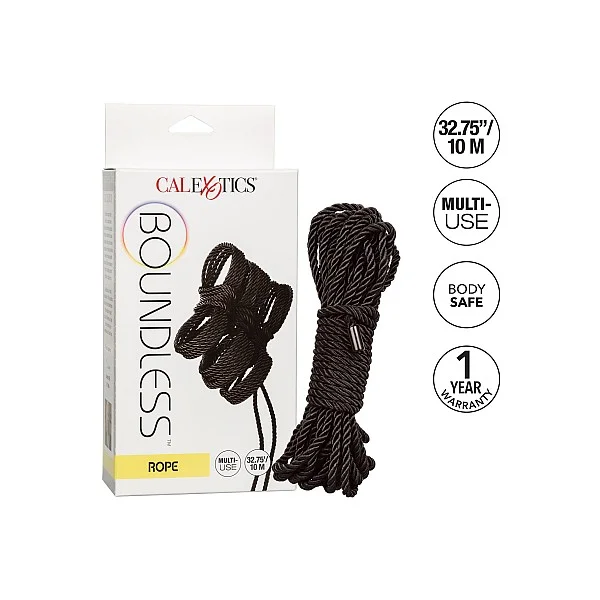 Boundless Rope 10M - Zwart van het merk Boundless - Bondage Touwen - online kopen bij Masculum.nl. De discrete online seks-toys en erotisch heren ondergoed winkel voor gay & hetero mannen.