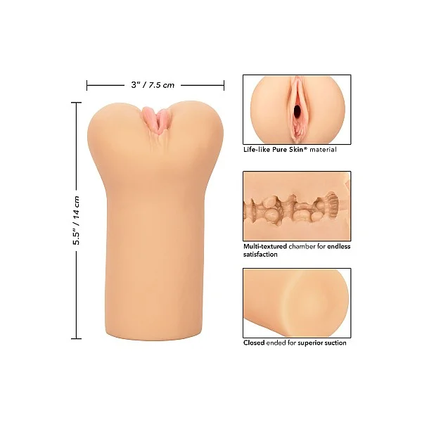 Boundless Vulva - Lichte huidskleur van het merk Boundless - Kunst Vagina - online kopen bij Masculum.nl. De discrete online seks-toys en erotisch heren ondergoed winkel voor gay & hetero mannen.