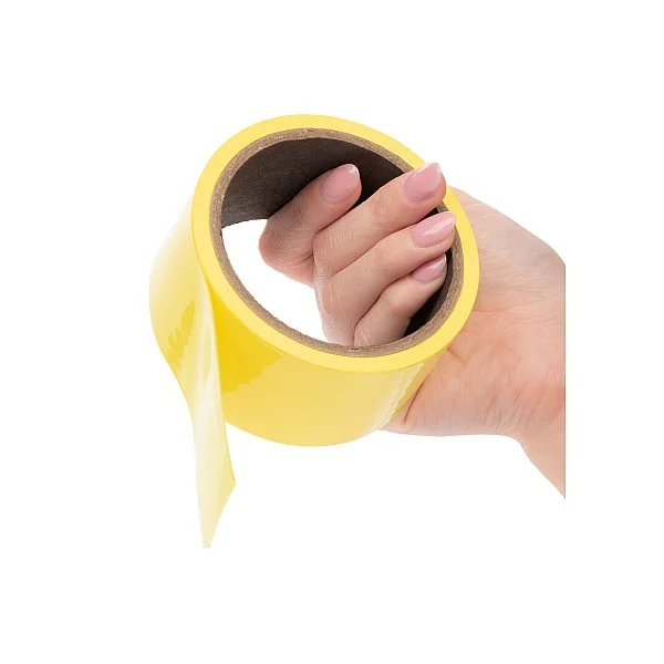 Boundless Bondage Tape - Geel van het merk Boundless - Bondage Touwen - online kopen bij Masculum.nl. De discrete online seks-toys en erotisch heren ondergoed winkel voor gay & hetero mannen.