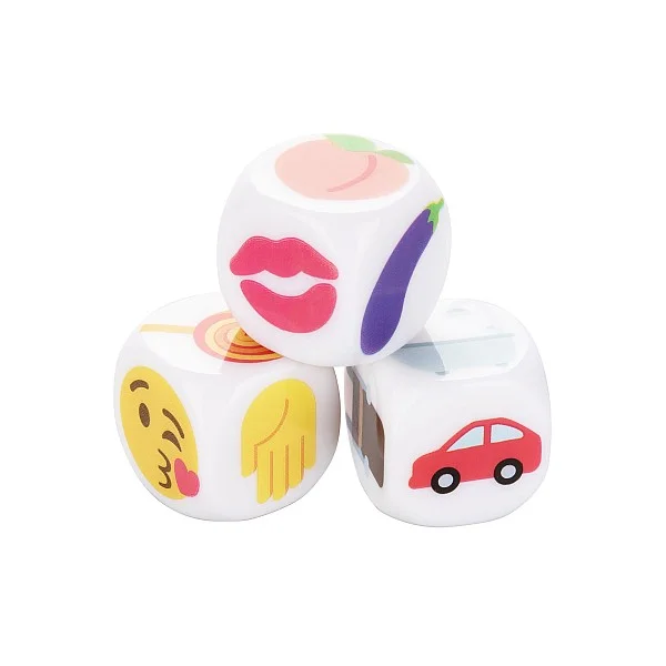Emojigasm Dice - Assortiment van het merk CalExotics -  - online kopen bij Masculum.nl. De discrete online seks-toys en erotisch heren ondergoed winkel voor gay & hetero mannen.