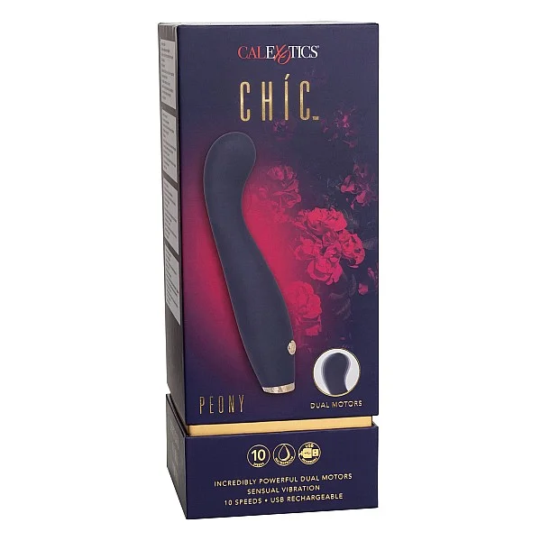 Chic Peony - Blauw van het merk Chic - Prostaat Vibrators - online kopen bij Masculum.nl. De discrete online seks-toys en erotisch heren ondergoed winkel voor gay & hetero mannen.