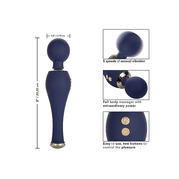 Chic Poppy - Blauw van het merk Chic - Wand Massagers - online kopen bij Masculum.nl. De discrete online seks-toys en erotisch heren ondergoed winkel voor gay & hetero mannen.