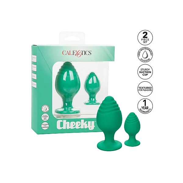 Cheeky Buttplug - Groen van het merk Cheeky - Buttplugs - online kopen bij Masculum.nl. De discrete online seks-toys en erotisch heren ondergoed winkel voor gay & hetero mannen.