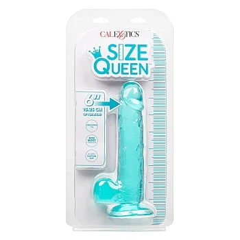 Queen Size Dong 15,20 cm - Blauw