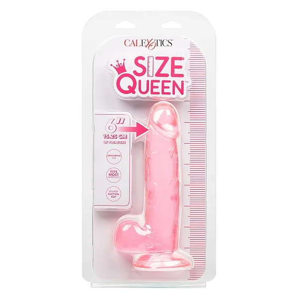 Queen Size Dong 6 Inch - Roze van het merk Size Queen - Realistische Dildo's - online kopen bij Masculum.nl. De discrete online seks-toys en erotisch heren ondergoed winkel voor gay & hetero mannen.