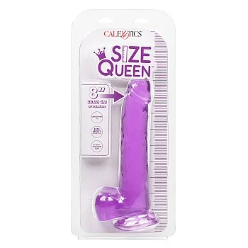 Queen Size Dong 20,30 cm - Paars
