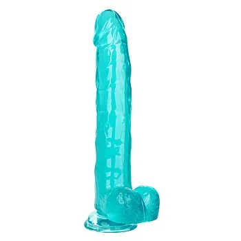 Queen Size Dong 25,40 cm - Blauw