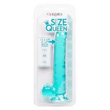 Queen Size Dong 25,40 cm - Blauw