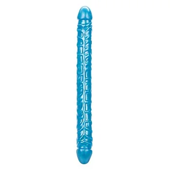 Size Queen Double Dong 43,15 cm - Blauw