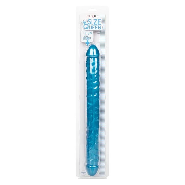 Size Queen Double Dong 17 Inch - Blauw van het merk Size Queen - Dubbele Dildo's - online kopen bij Masculum.nl. De discrete online seks-toys en erotisch heren ondergoed winkel voor gay & hetero mannen.