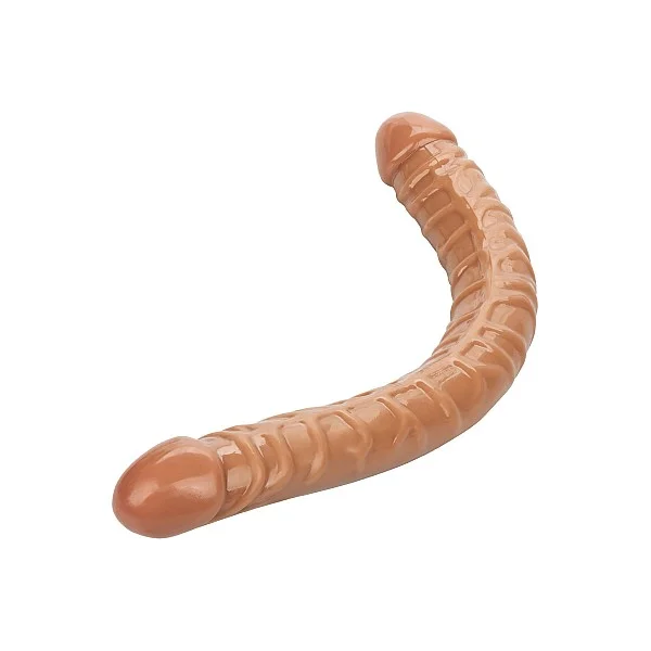 Size Queen Double Dong 17 Inch - Bruine huidskleur van het merk Size Queen - Dubbele Dildo's - online bestellen bij Masculum.nl. De discrete online seks-toys en erotisch heren ondergoed winkel voor gay & hetero mannen.