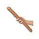 Size Queen Double Dong 17 Inch - Bruine huidskleur van het merk Size Queen - Dubbele Dildo's - online bestellen bij Masculum.nl. De discrete online seks-toys en erotisch heren ondergoed winkel voor gay & hetero mannen.