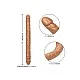 Size Queen Double Dong 17 Inch - Bruine huidskleur van het merk Size Queen - Dubbele Dildo's - online bestellen bij Masculum.nl. De discrete online seks-toys en erotisch heren ondergoed winkel voor gay & hetero mannen.