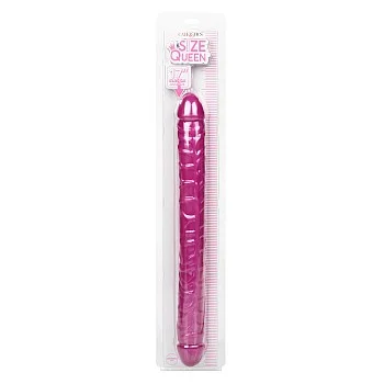 Size Queen Double Dong 43,15 cm - Roze
