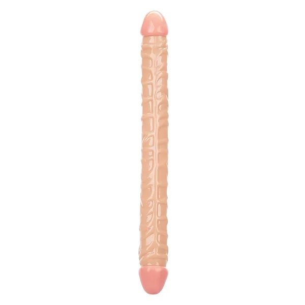Size Queen Double Dong 17 Inch - Lichte huidskleur van het merk Size Queen - Dubbele Dildo's - online kopen bij Masculum.nl. De discrete online seks-toys en erotisch heren ondergoed winkel voor gay & hetero mannen.
