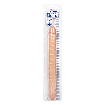Size Queen Double Dong 43,15 cm - Lichte huidskleur