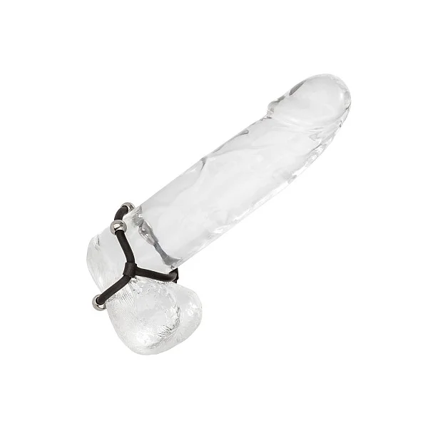 Beaded Dual Silicone Maximizer - Zwart van het merk Rings - Cockringen - online bestellen bij Masculum.nl. De discrete online seks-toys en erotisch heren ondergoed winkel voor gay & hetero mannen.