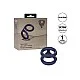 Viceroy Dual Ring - Blauw van het merk Viceroy - Cockringen - online bestellen bij Masculum.nl. De discrete online seks-toys en erotisch heren ondergoed winkel voor gay & hetero mannen.
