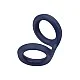 Viceroy Dual Ring - Blauw van het merk Viceroy - Cockringen - online bestellen bij Masculum.nl. De discrete online seks-toys en erotisch heren ondergoed winkel voor gay & hetero mannen.