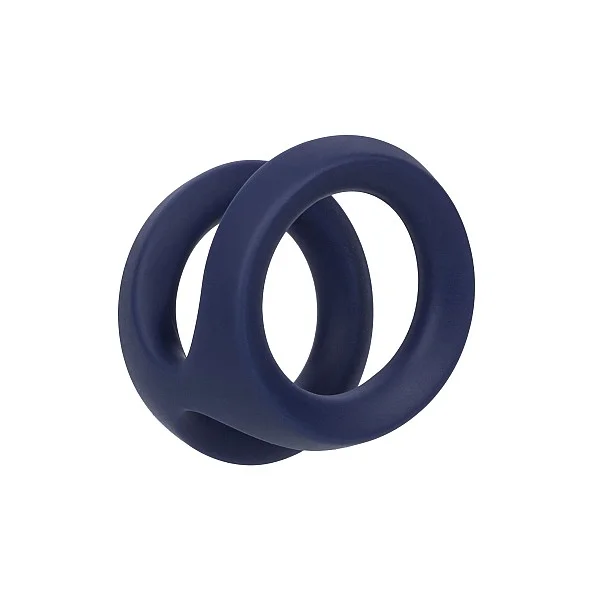 Viceroy Dual Ring - Blauw van het merk Viceroy - Cockringen - online bestellen bij Masculum.nl. De discrete online seks-toys en erotisch heren ondergoed winkel voor gay & hetero mannen.