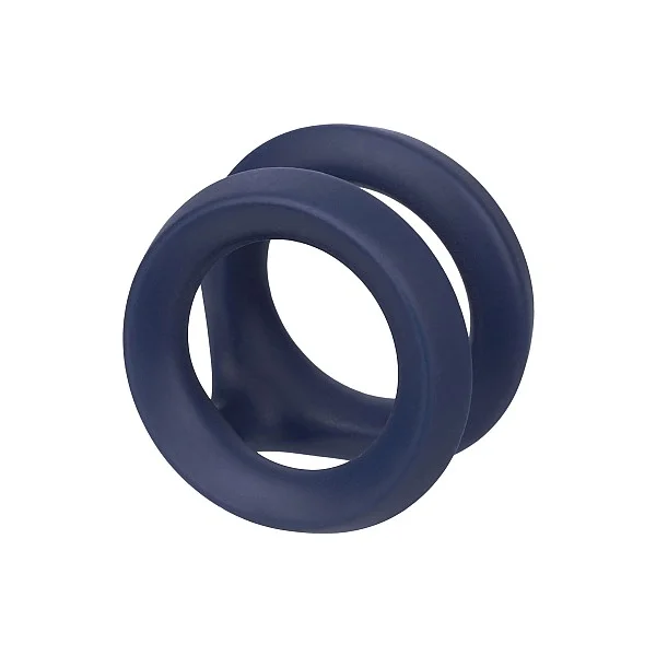 Viceroy Dual Ring - Blauw van het merk Viceroy - Cockringen - online bestellen bij Masculum.nl. De discrete online seks-toys en erotisch heren ondergoed winkel voor gay & hetero mannen.