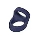 Viceroy Max Dual Ring - Blauw van het merk Viceroy - Cockringen - online kopen bij Masculum.nl. De discrete online seks-toys en erotisch heren ondergoed winkel voor gay & hetero mannen.